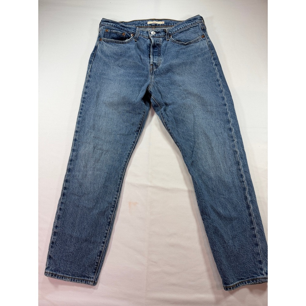 Levis Premium Wedgie Straight Leg Button Fly Blue Jeans 22861-0034 Size 31